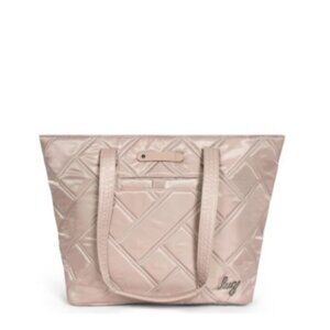 Lug Skyliner Tote Bag - Unisex, Sand Taupe, Travel Pouch, Stylish & Spacious